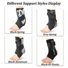 Ankle Brace Support Drop Foot Stabilizer Pain Relief Guard Compression Sprain US
