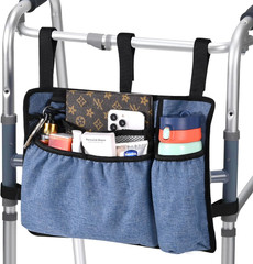 Universal Walker Bag w/ Cup Holder – Water Resistant Storage for Seniors