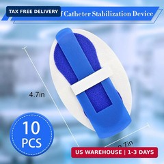 10Pcs Foley Catheter Stabilization Device, Urinary Leg Bag Catheter Tube Holder,