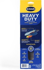 Durable Support Insoles for Wide Feet, Men’s Size 8-14—Pain Relief Guaranteed