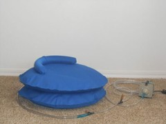 Personal Cushion Lift, Made In USA, New inflatable lifting chair for the floor