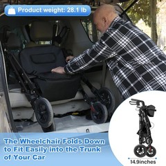 2025 StrollAid 2 In 1 Rollator Walker Transport Chair Heavy Duty 450 Lbs