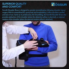 Shoulder Brace Foam Fit For Better Mobility. Gently Used