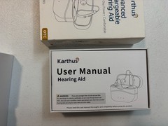 Karthus Advanced Rechargeable Hearing Aid Samba R11 Black/White