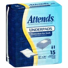 Attends Disposable Underpad 23“ x 36“ – Package of 15 #UFS236RG