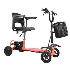 4-Wheel Folding Mobility Scooter for Adults, 265 lbs Load, 48V, 8″ Tires