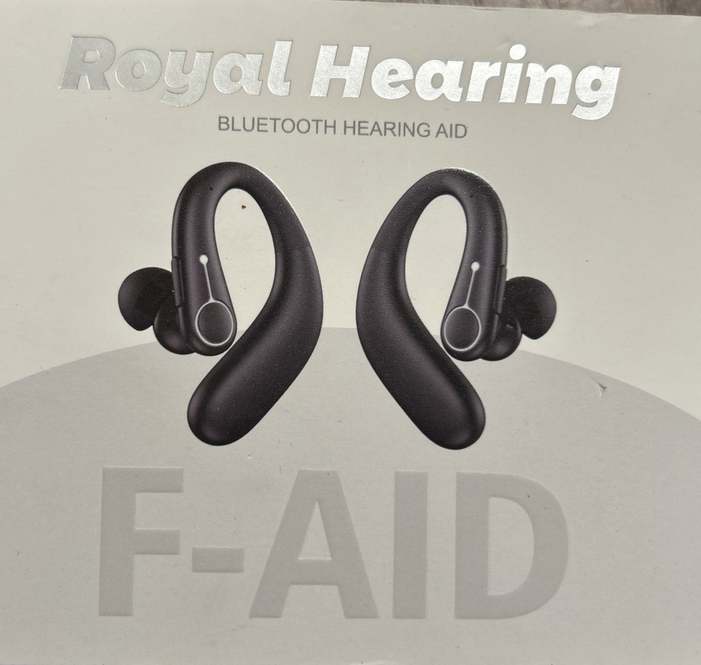 Royal Hearing F-AID Bluetooth Hearing Aid NEW (OPEN BOX)