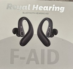 Royal Hearing F-AID Bluetooth Hearing Aid NEW (OPEN BOX)