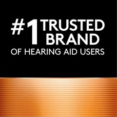 Duracell Size 312 Brown Hearing Aid Batteries, 8 Pack