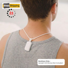 Upright Magnetic Necklace (Necklace Only) for GO S and 2 Posture White