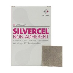 Silvercel Non-Adherent Antimicrobial Alginate Dressing 4 x 8 by Systagenix