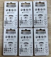 Varta Power One PR48 Hearing Aid Batteries – Size 13 – Expire 01/28 – Lot Of 33