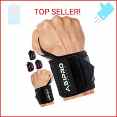 ASIPRO Wrist Straps for Weightlifting Men & Women Wrist Wraps for Weightlifting