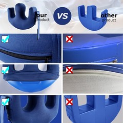 YHK Inflatable Turning Device, Bedridden – Dark Blue, Blue