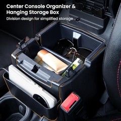 5PCS Center Console Organizer for 2024 2025 Jeep Wrangler JL （2024-2025）Jeep