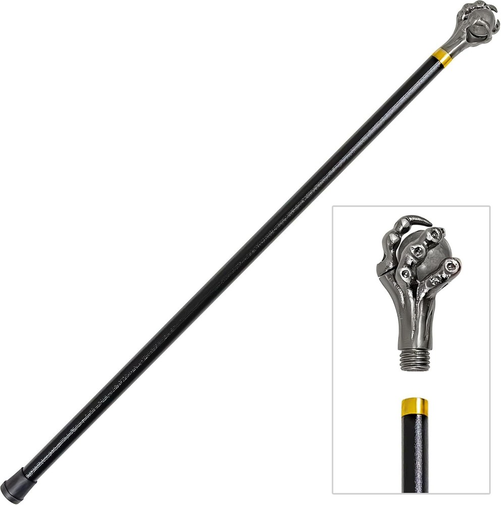 Restrained Corruption Dragon Demon Claw Handmade Costume Walking Cane
