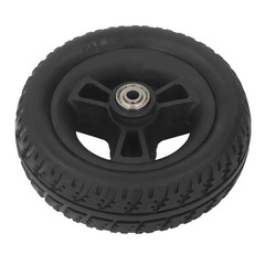 ­6in Wheelchair Wheel PU Non Slip Wear Resistant Strong Bearing Capacity Walker