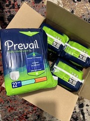 4 Packs – Prevail Underwear Extra Absorbency Youth/Small with 22 Pull-up/pk =88