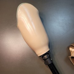TRULIFE Below Knee Right Prosthetic Leg AAA225 AAA210 Carbon Cup + 28W Foot