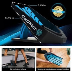 Deepest Calf Stretcher for Plantar Fasciitis Relief. Deep Heel Lock Stretch Devi