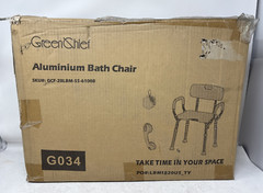 GreenChief GCF-28LBM-SS-61008 Bath Chair (READ DESCRIPTION)