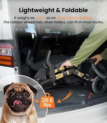 Z51 Rollator Walkers with Seat Champagne