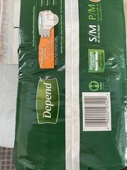 Depend Maximum Absorbency Protection Briefs with Tabs Size S/M 19-34″ 20 Count