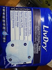 3x LivDry Overnight Protective Underwear XXX-Large For Women & Men 11 Count