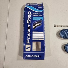 Powerstep Original Full Length Arch Orthotic Insole Size ASM M3-3.5 W5-5.5