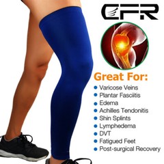 Compression Thigh Sleeve Leg Pain Relief Socks Knee Brace High Support Men Women