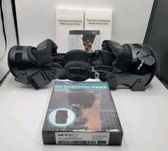 Coretech Dual 845 OA LEFT Knee Brace SMALL SUP2079BLKLS w/ 397 Suspension Sleeve