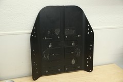 Quantum TB3 Power Chair Seat Back Pan Plate 16-20″W 17″H Mount Backrest Q6 Edge