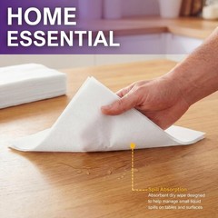 Disposable Dry Wipes for Adults, Soft & Absorbent Personal Towels, Bulk 800 C…