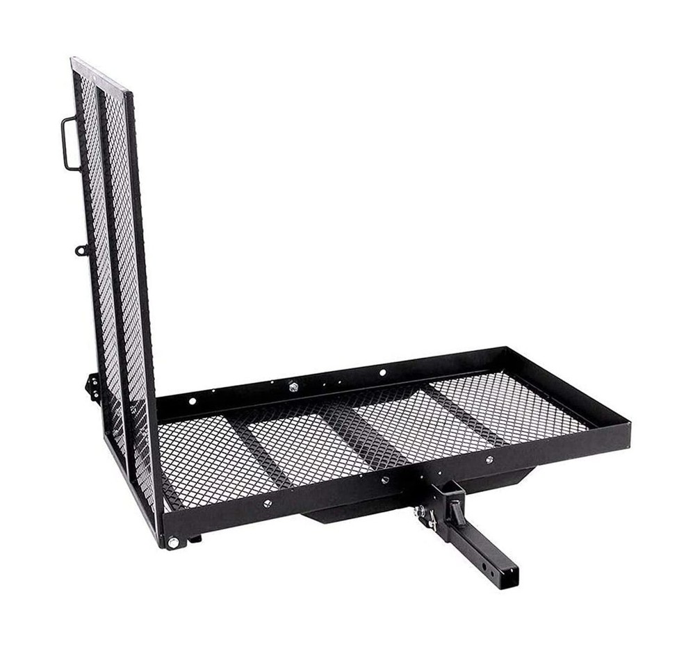 New Mobility Carrier Ramp Hitch Mounted 46.2 x 26.8 x 38.7 500 lbs for Wheelc…