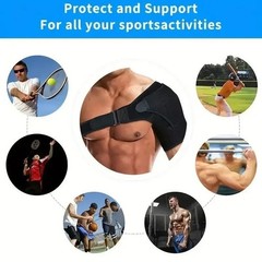 Adjustable Shoulder Brace Support Compression Sleeve Rotator Cuff AC Joint