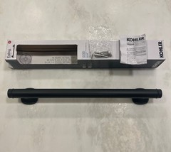 KOHLER Ealing 16” Grab Bar Matte Black ADA 500 Lb R29967-BL Sim. Rubicon Arsdale