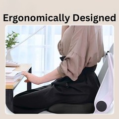 Memory Foam Sitting Cushion Back Pain Relief Ergonomic Seat Cushion Washable
