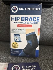 Dr Arthritis Hip Brace Left Thigh Moderate Support L/XL Unisex