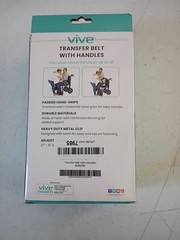 Vive Gait Belt (300Lbs) Transfer Belt with Handles – Medical Nursing Safety Pati