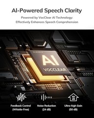 Beyond OTC Hearing Aids, AI Powered Speech Enhancement, Superior Sound Quality,