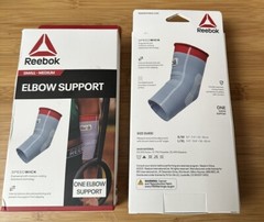 2 Packages Reebox Speedwick Compression Elbow Support Size Small-Medium New