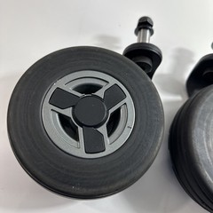 Pride Go/Z Chair Jazzy Select Traveller 6″ Front Caster Wheels Forks READ
