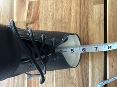 AZ AFO Arizona LEATHER AFO ORTHOPEDIC Boot RIGHT Foot Black Lace Up O’Sullivan