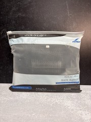 ZOUYUE Adjustable Lumbar Support Belt Neoprene Back Brace CE RoHS ASTM Black