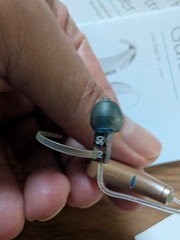 Pair of Starkey Livio AI 2400 Hearing Aids w/ Charger- Bad Battery on Right Aid