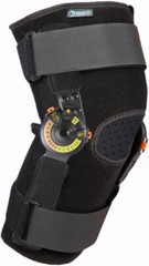 NVORLIY Hinged Orthopedic ROM Knee Brace. Side Stabilizers. LOCKS. UNISEX. Small