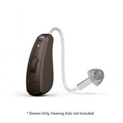 Medium 8mm Open Hearing Aid Domes – Replacement Ear Tips for Enhanced Sound Qual