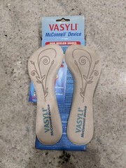 Vasyli + McConnell Foot Orthotics Heeled Shoes 1 Pair Full Length Women’s Med.