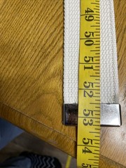 Posey Gait Transfer Belt Canvas Adjustable 52 in Long New Professional