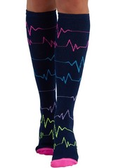 Cherokee Compression Socks Knee High Support Socks 10-15 mmHg PRINTSUPPORT